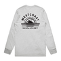 West Coast Surf & Street Mens LS Staple Tee - Ash Heather