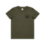 West Coast Surf & Street Kids Staple Tee - Army Green
