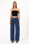 ABRAND 95 BAGGY BELLA - Mid Blue