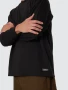 Thrills Military Oversize Long Sleeve Tee - Black