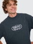 Thrills Double Time Oversize Box Tee - Petrol