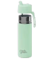 Frank Green 20oz SS Ceramic Reusable Bottle Mint Gelato with Flip Straw Lid