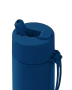 Frank Green 20oz SS Ceramic Reusable Bottle Deep Ocean with Flip Straw lid
