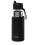 Frank Green 34oz  SS Ceramic Reusable Bottle Midnight with Flip Straw Lid