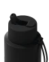 Frank Green 34oz  SS Ceramic Reusable Bottle Midnight with Flip Straw Lid