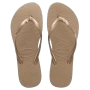 Havaianas Slim Swarovski II Crystal - Rose Gold