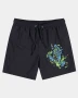 Santa Cruz Gremlin Patrol Boardshort - Off Black