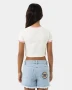 Santa Cruz Groovy Stack Front Short Sleeve Baby Tee - Cream
