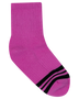 Santa Cruz Groovy Stack Mid Sock 2 Pack - Black/Pink