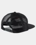 Santa Cruz Flamed Collegiate Arch Trucker Cap - Black