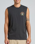 The Mad Hueys FK Off I'm Fishing Muscle - Vintage Black