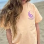 Wild & Co Salty Hair Don't Care Tee - Orange