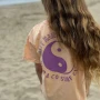 Wild & Co Salty Hair Don't Care Tee - Orange
