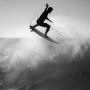 FCS II Gabriel Medina PC Tri Fins - Black/White