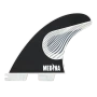 FCS II Gabriel Medina PC Tri Fins - Black/White
