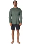 Vissla Twisted Eco LS Sun Shirt - Army Heather