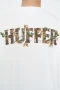 Huffer Block Tee 220/Woody - Chalk