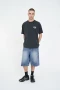 Huffer Block Tee 220/Ridge - Washed Black