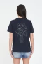 Huffer Classic Tee 170/Florette - Navy