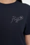 Huffer Classic Tee 170/Florette - Navy
