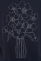 Huffer Classic Tee 170/Florette - Navy