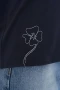 Huffer Classic Tee 170/Florette - Navy