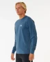 Rip Curl Stack UPF L/S - Navy Marle
