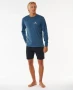 Rip Curl Stack UPF L/S - Navy Marle