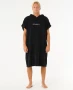 Rip Curl Brand Hooded Towel - Black/Grey