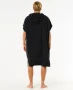 Rip Curl Brand Hooded Towel - Black/Grey