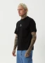 Afends Burnin Retro Tee - Black