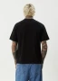 Afends Burnin Retro Tee - Black