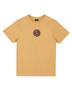 Santa Cruz Roskopp Screaming Target Centre Tee - Tan