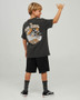 The Mad Hueys Shred Dead Youth SS Tee - Vintage Black
