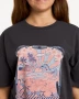 Billabong Girls Hazy Dayz Tee - Off Black