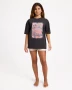 Billabong Girls Hazy Dayz Tee - Off Black