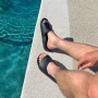Archies Arch Support Slides - Classic - Black