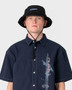 Rusty Stringer Bucket Hat - Black
