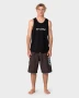 Rusty Fragment Tank - Black