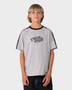 Rusty Scream Short Sleeve Tee Boys - Stone Grey