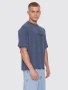 Thrills Primitive Thrills Oversize Box Crop Tee - Heritage Navy