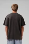RPM Sanded OS Tee - Charcoal