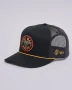 The Mad Hueys Fanging Keg Twill Trucker - Black OSFM