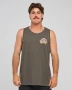 The Mad Hueys Dragon Captain Tank - Charcoal