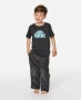Rip Curl Paddle Out LWA Tee Boy - Washed Black