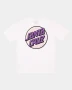 Santa Cruz Other Tie Dye Dot Oversized Tee SS Big Brother Fit - White