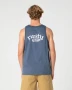 Rusty Smacko Tank - China Blue