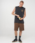 The Mad Hueys Fanging Keg Muscle - Washed Black
