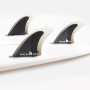 FCS II Reactor Large Charcoal/Black Tri Fins