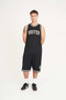 Huffer BB Singlet - Black/Gold